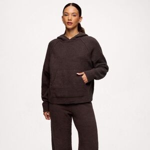 NEW Nuuds Teddy Sweater Set Espresso • XS